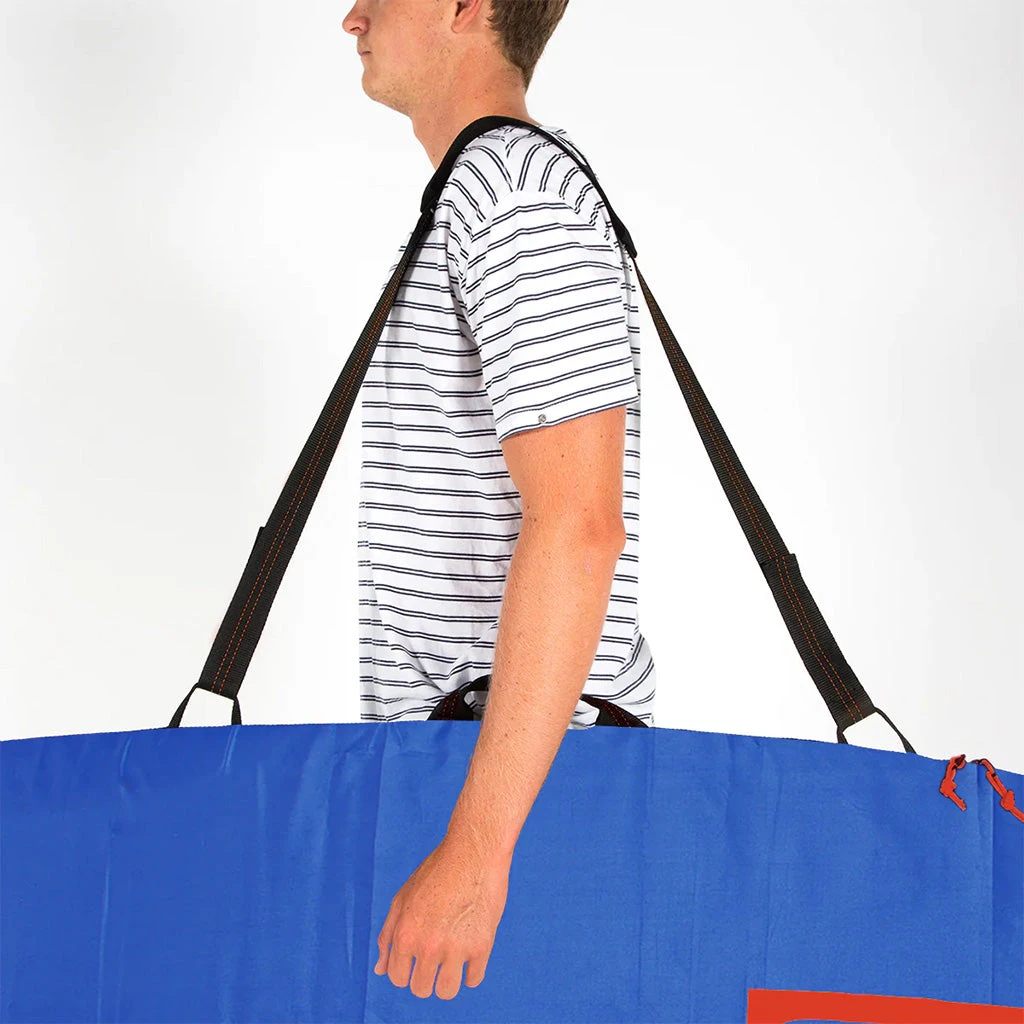 FCS Classic All Purpose ShortBoard Surfboard Bag - Blue/White - Image 4