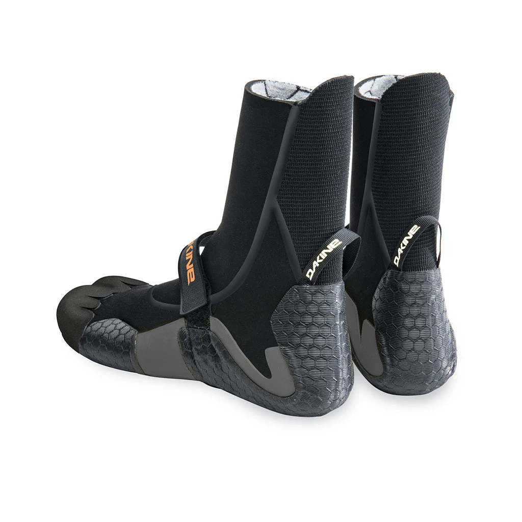 Dakine Unisex Cyclone 5/4mm Split Toe Wetsuit Boot - 22/Black - Image 2
