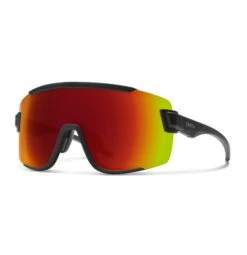 Smith Optics Wildcat | Matte Black + ChromaPop Red Mirror Lens
