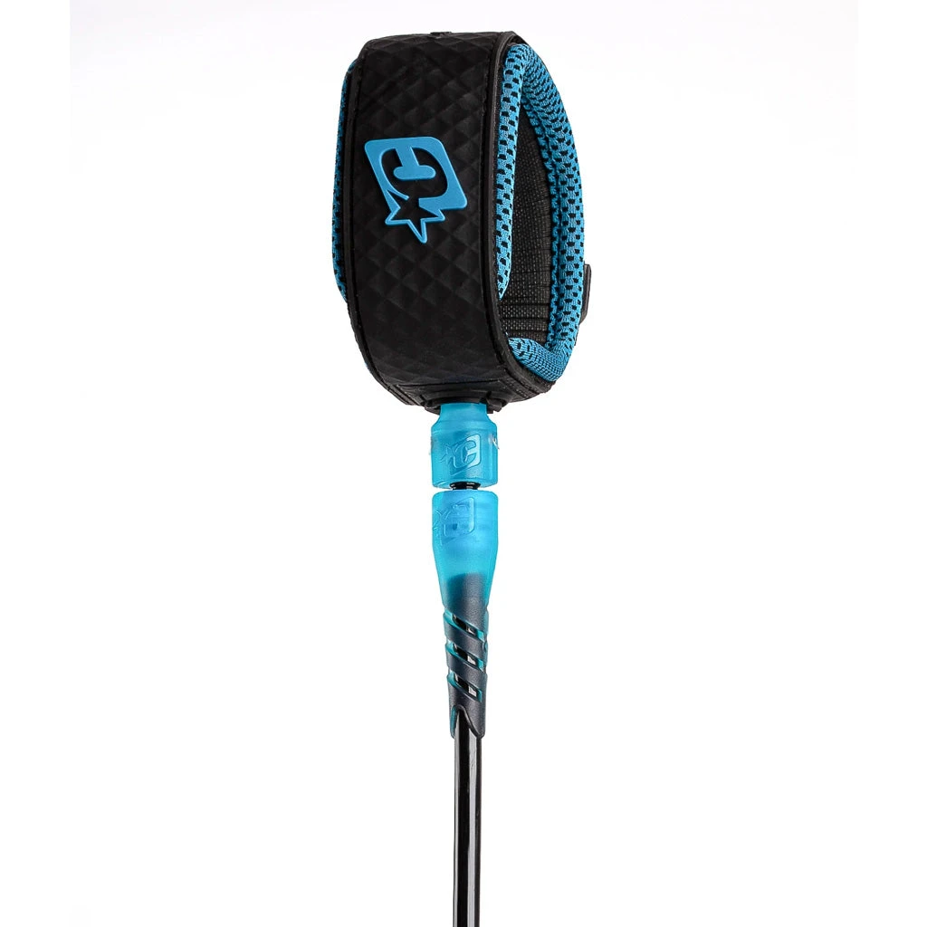 Creatures 7' Reliance Pro Leash - Black/Cyan