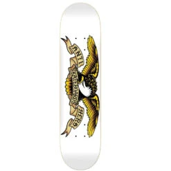 Anti Hero Classic Eagle 8.75" Deck - White