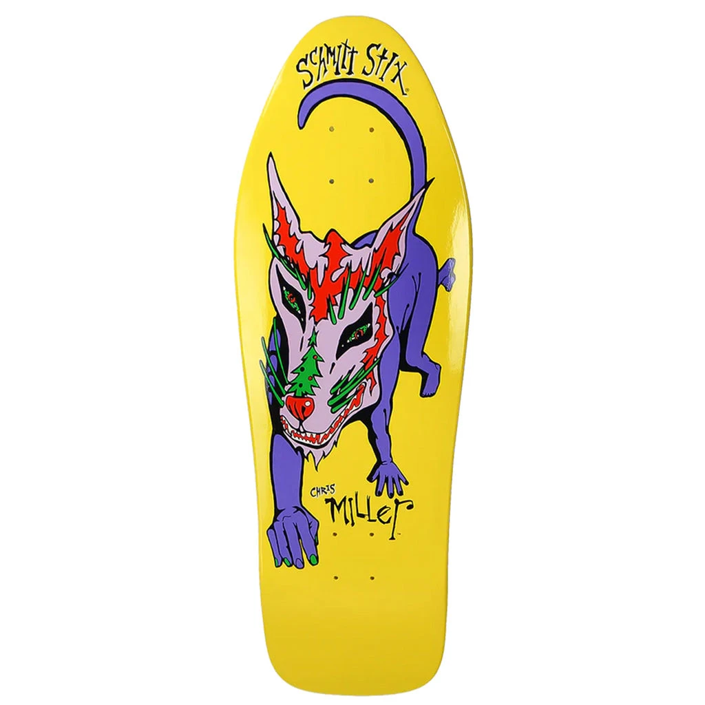 Schmitt Stix Chris Miller Dog Large Re-issue Deck- 10"x31.875" WB"15.5