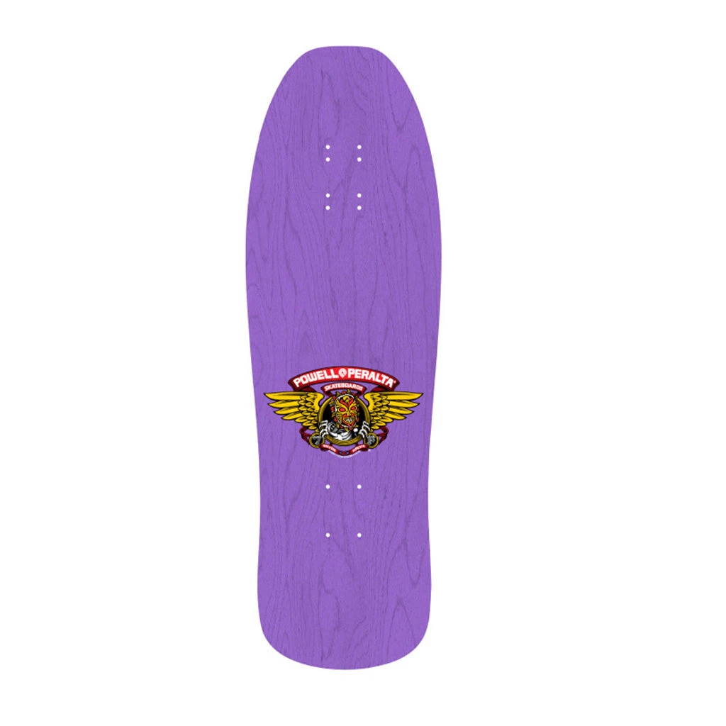 Powell Peralta Nicky Guerrero Mask Skateboard 10.0" Deck - Purple - Image 2
