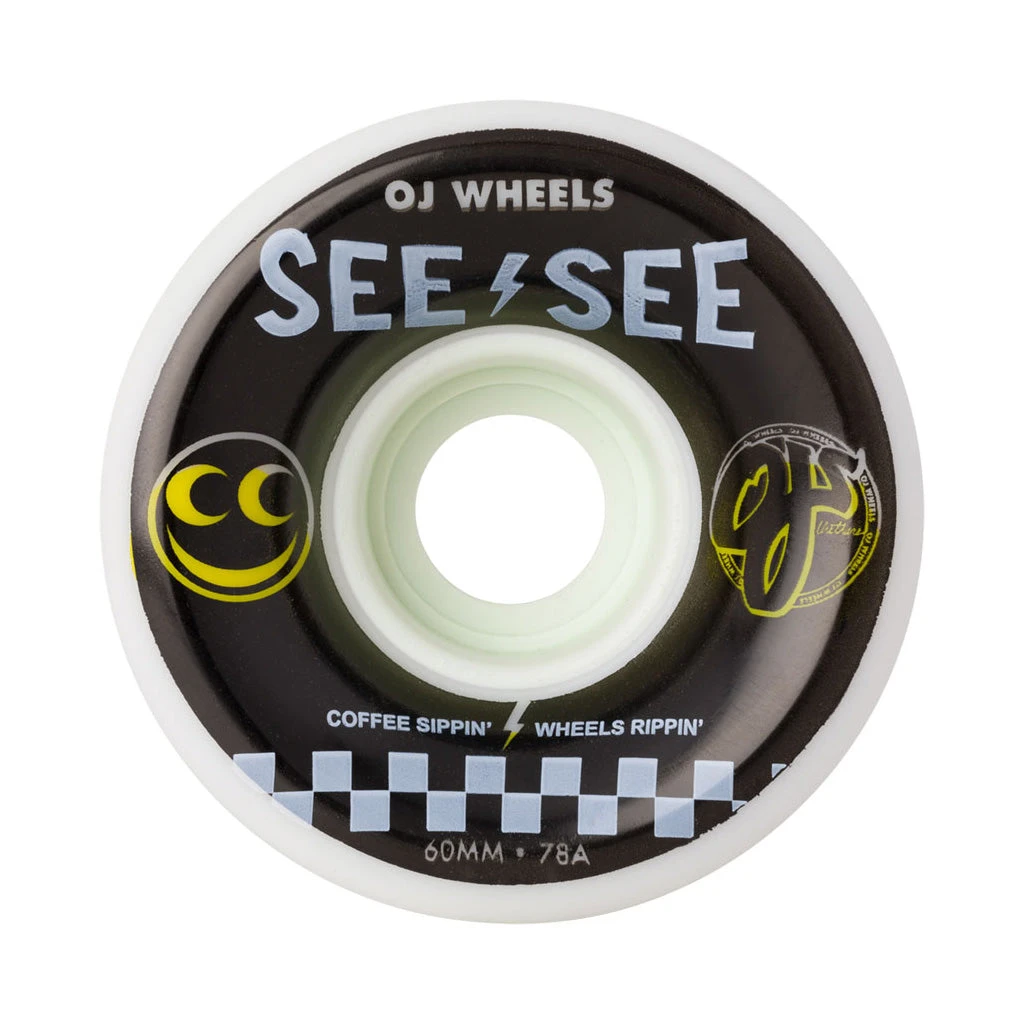 OJ Wheels Kimbel See See Super Juice 60mm Wheels - Checker