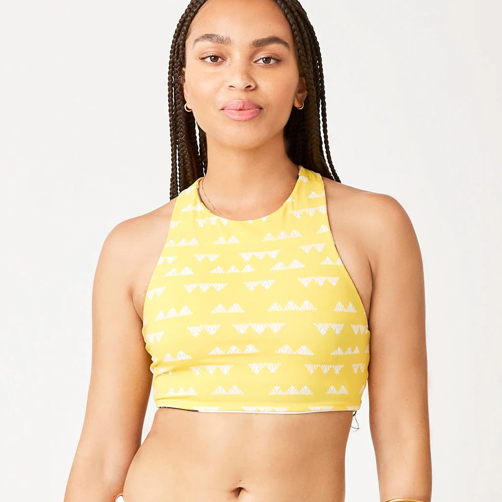 Carve Designs Womens Sanitas Reversible Top - Terra/Cascade