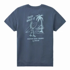 Katin Men's Swift Tee - Washed Blue