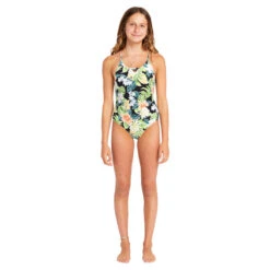 Volcom Girls Sunny Beach 1 Piece - Black
