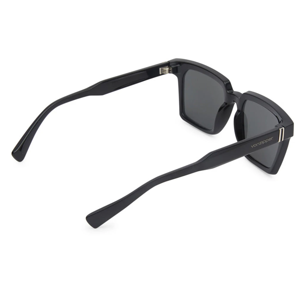 Von Zipper Television Sunglasses - Black Gloss/Grey - Image 2