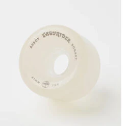 Arbor 61mm Bogart Skateboard Wheels - Ghost White