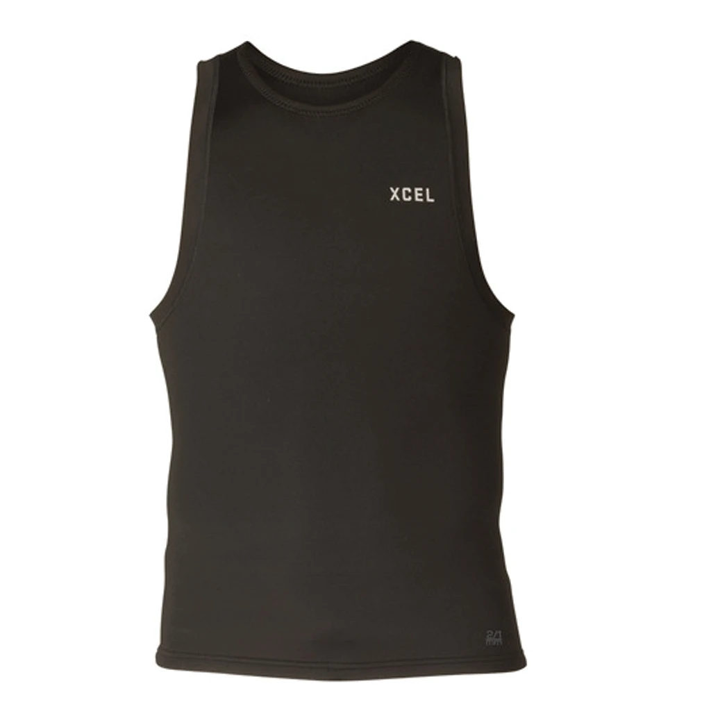 Xcel Axis Mens 2/1mm Pullover Neoprene Vest - Black