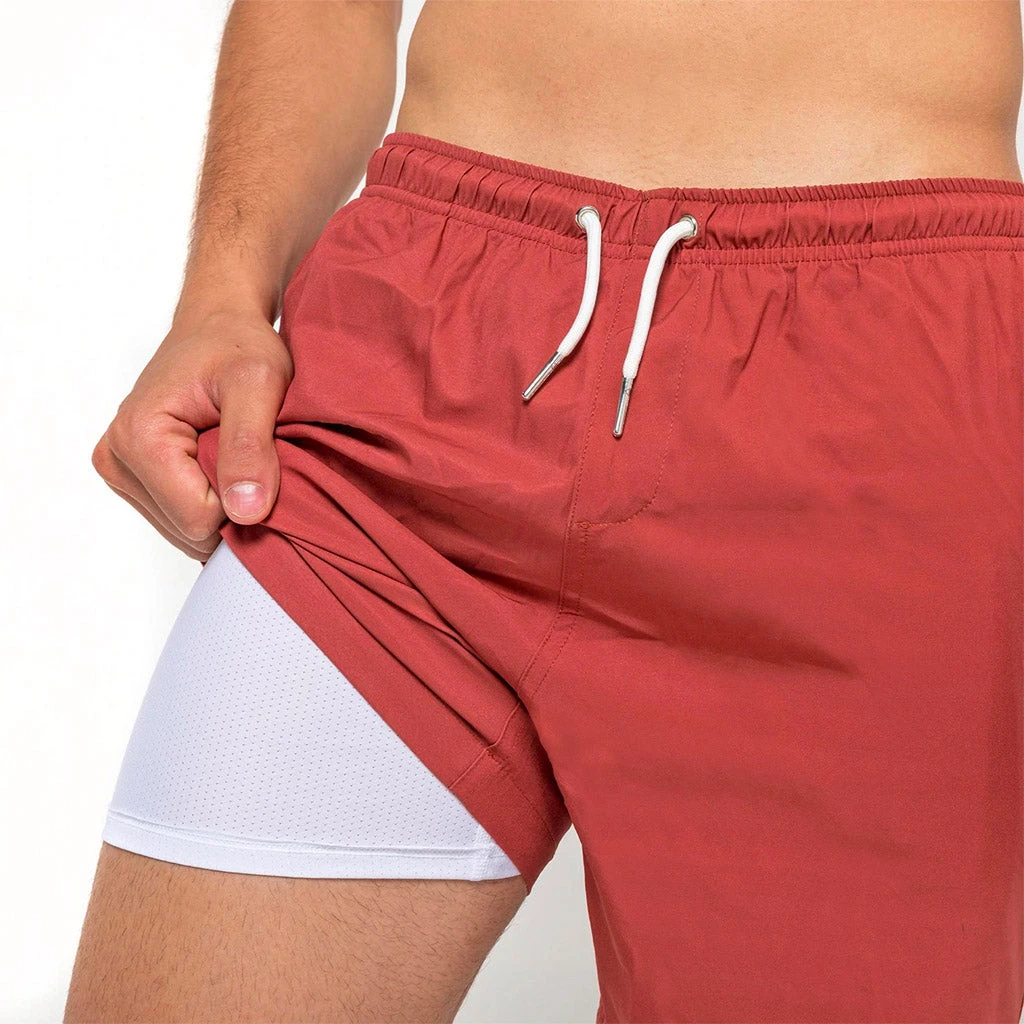 Bermies Men's Short - Burgondi - Image 6