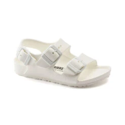 Birkenstock Kid's Milano EVA Sandals - White