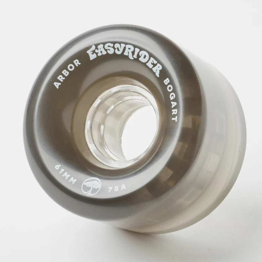 Arbor 61mm Bogart Skateboard Wheels - Ghost Black