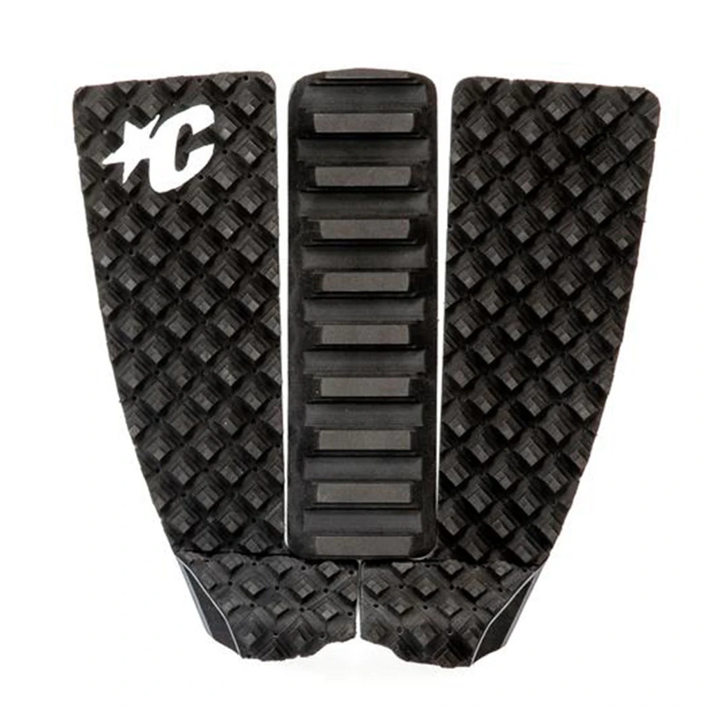 Creatures Skim Arch 2 Piece Traction Pad - Black/Grey