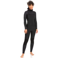 Roxy Swell Womens 5/4/3mm Hooded Wetsuit - Black