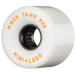 Mini Logo A.W.O.L 63mm Wheels - White