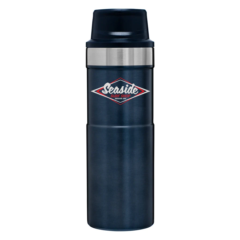 Seaside Surf X Stanley Classic Trigger Action Travel 16oz Mug - Nightfall