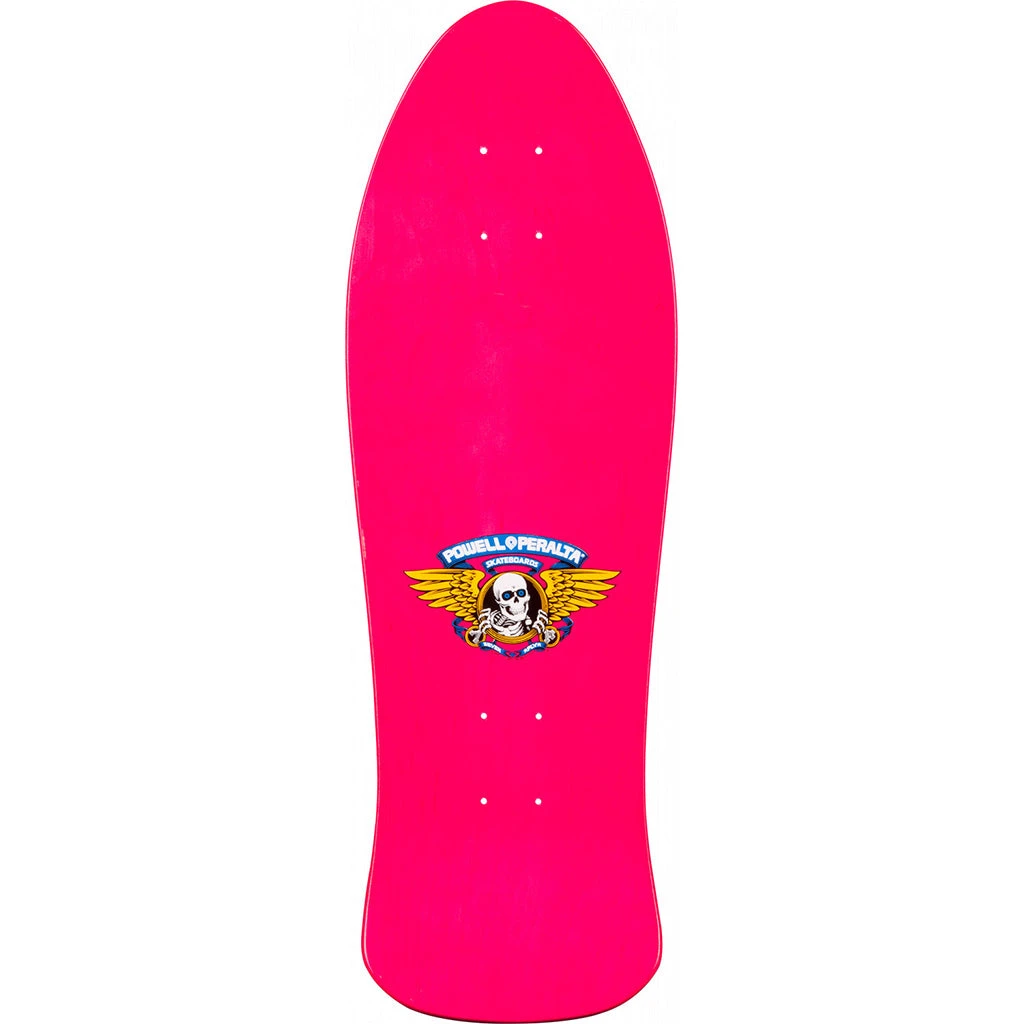 Powell Peralta Reissue Steve Saiz Totem Skateboard 10 X 30.81 Deck - Pink - Image 2