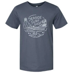 Seaside Surf Shop X Drift Awake - Local Artist Series S/S Tee - Vintage Navy