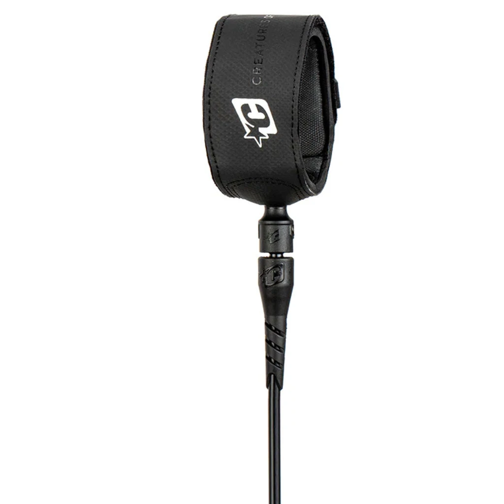 Creatures 6' Superlite Lite Leash - Black/Silver - Image 2